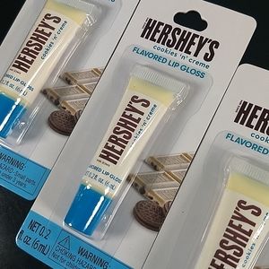 Cookies 'n' Creme Hershey's Lip Gloss, NEW factory sealed package